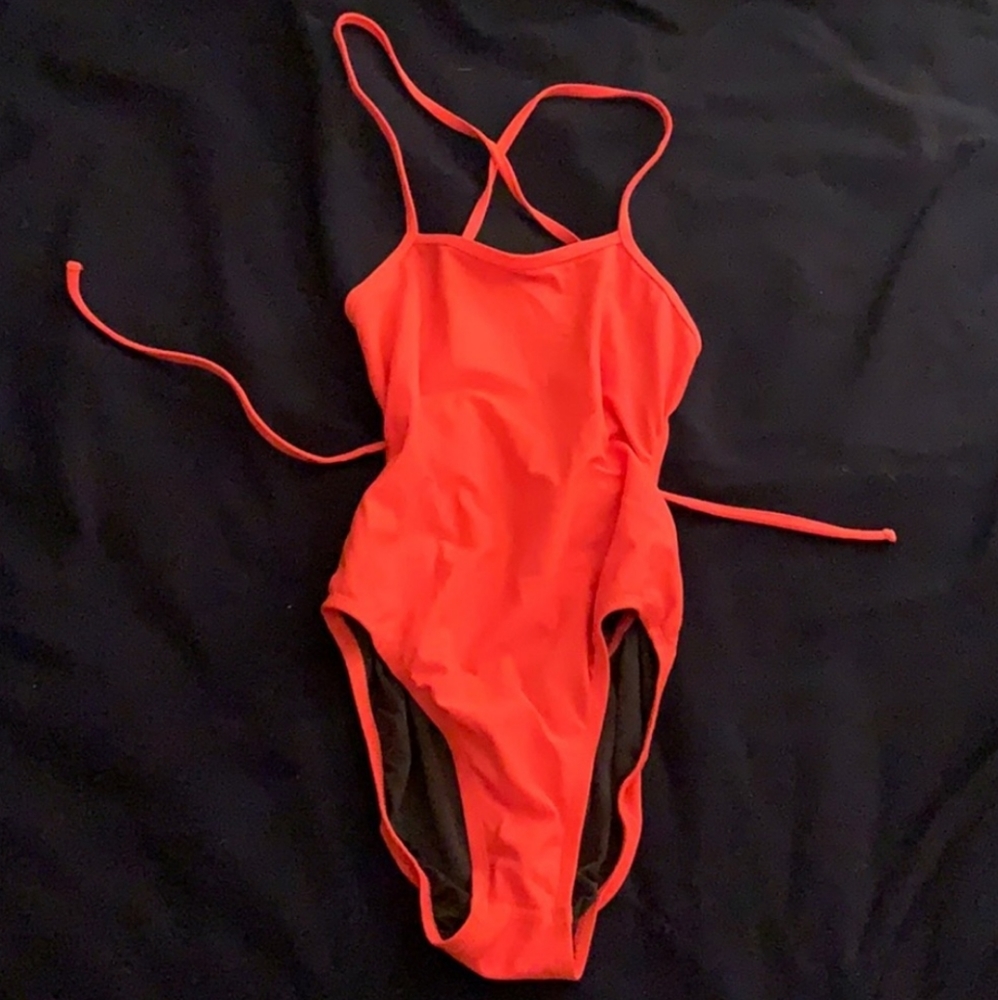 Jolyn swimsuit tie back